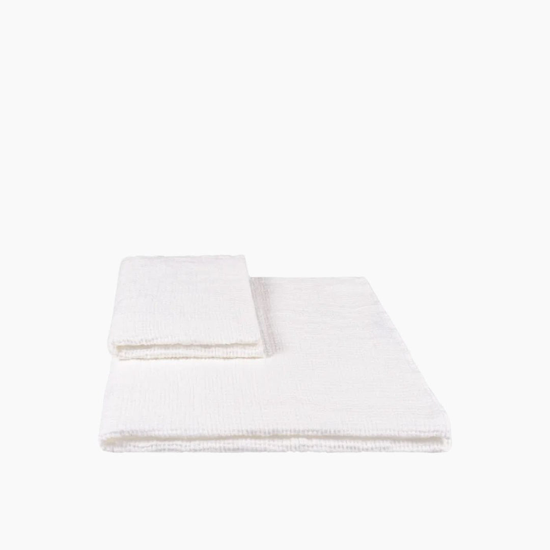 Designers Guild Alabaster Moselle Towels
