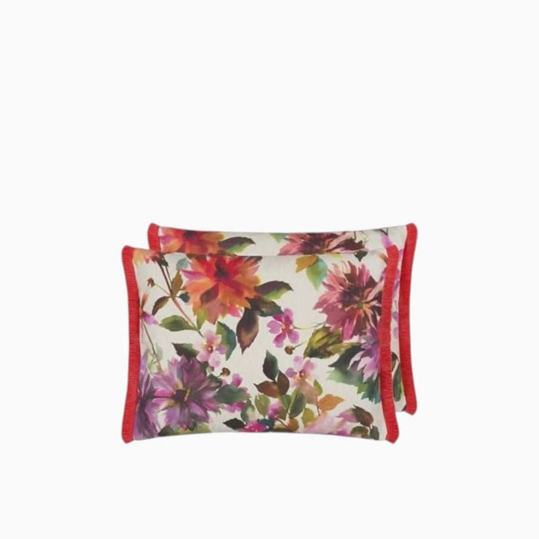 Designers Guild Manchu Fuchsia Outdoor Cushion - HUNA