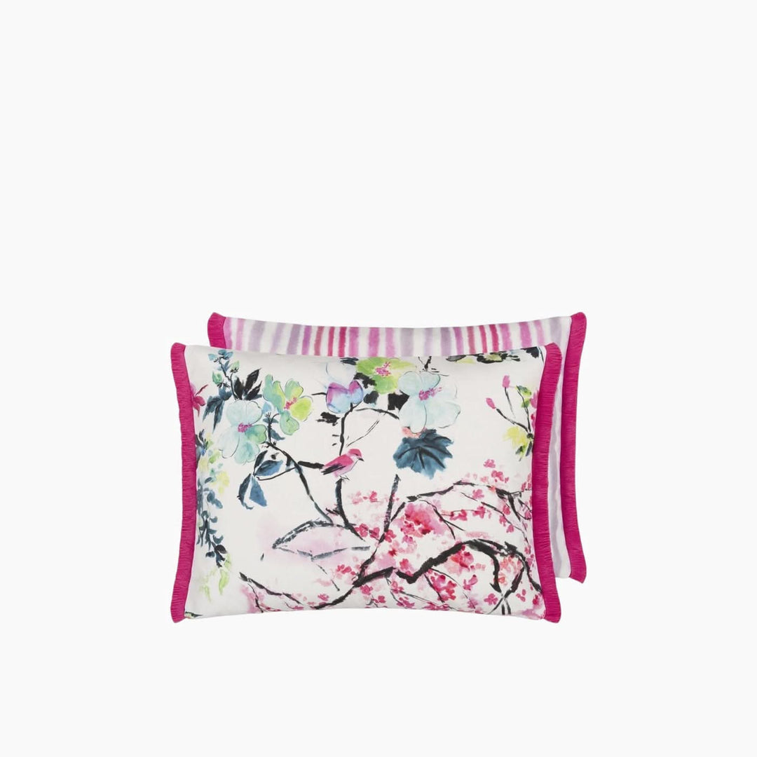 Designers Guild Chinoiserie Flower Peony Outdoor Cushion - HUNA