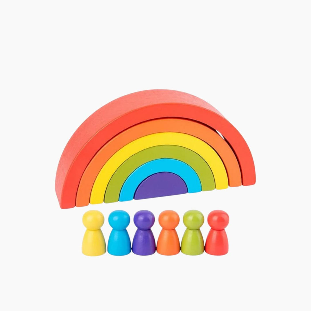 Stacking Rainbow Toy - HUNA