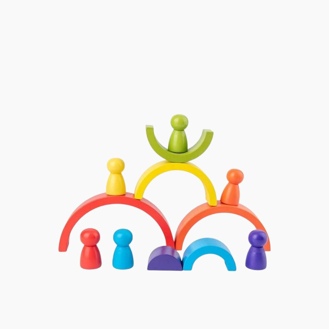 Stacking Rainbow Toy - HUNA