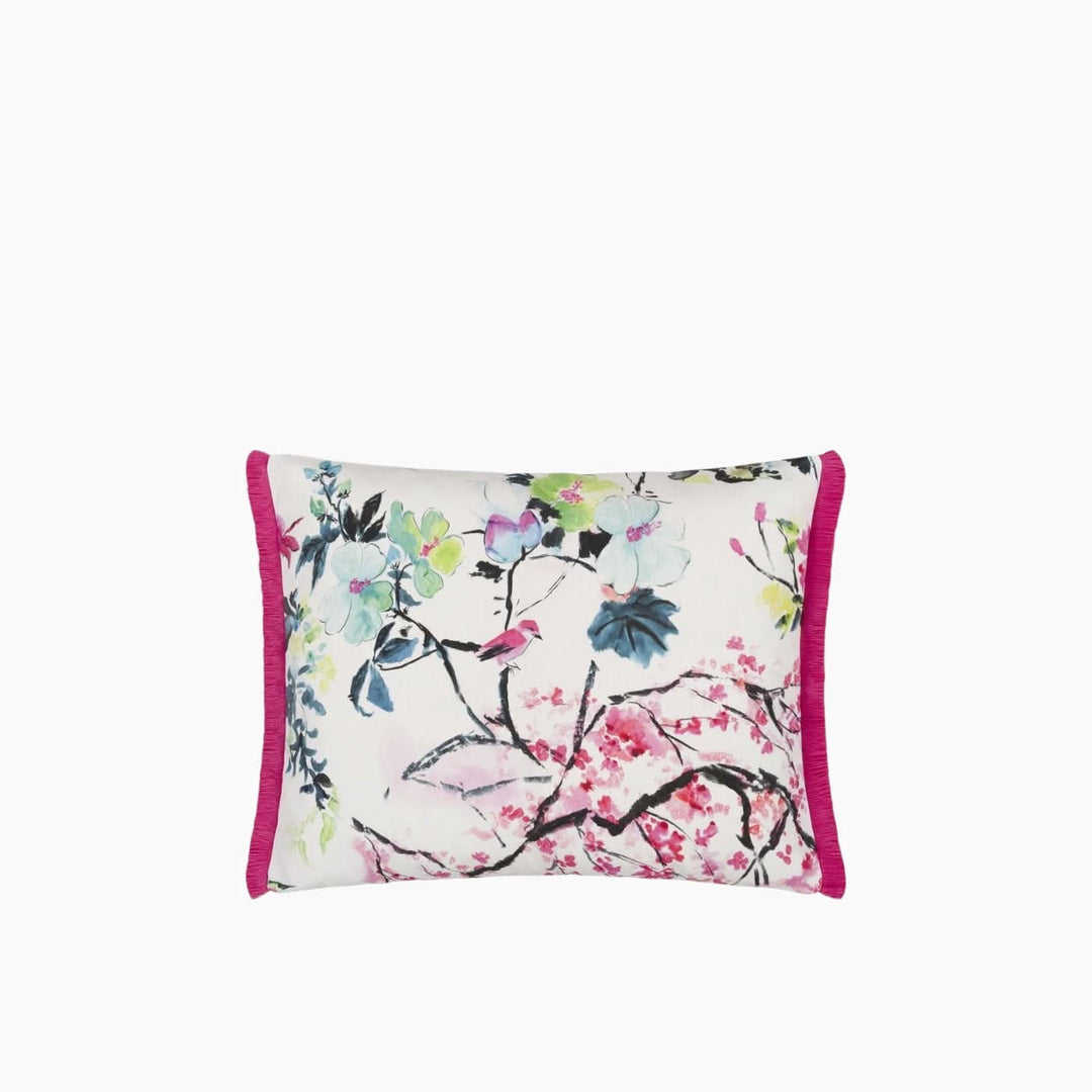 Designers Guild Chinoiserie Flower Peony Outdoor Cushion - HUNA