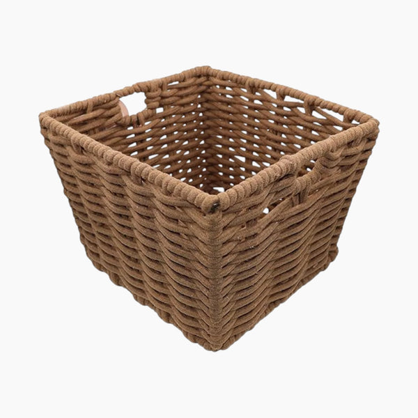 Weva Taylor Cotton Storage Basket Taupe