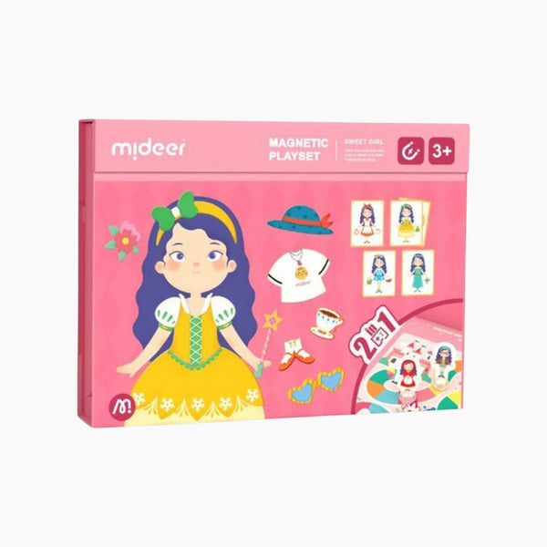 Mideer Magnetic Puzzle Sweet Girl  age +3