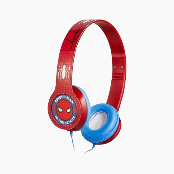 سماعات رأس ستيريو للأطفال من ديزني سبايدرمان