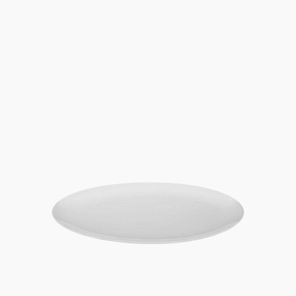 Porcelain Oval Platter Coupe Dia 33x23 Cm