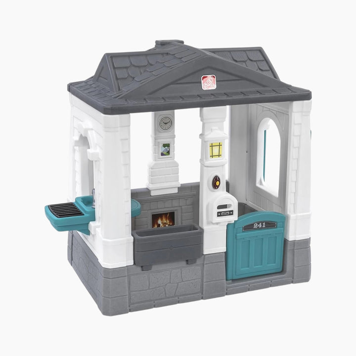 Step 2 Neat &amp; Tidy Cottage Kids Playhouse in grey