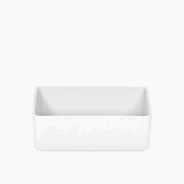 Porcelain Rectangular Sugar Bowl Size 12x7cm
