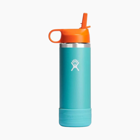 Hydro Flask 18 oz Kids Wide Mouth Bottle with Straw Cap