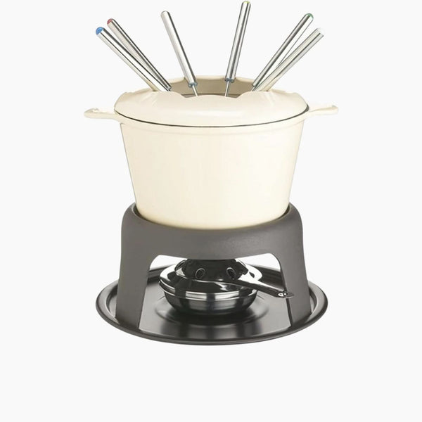 طقم فوندو اللحوم والجبن بيج