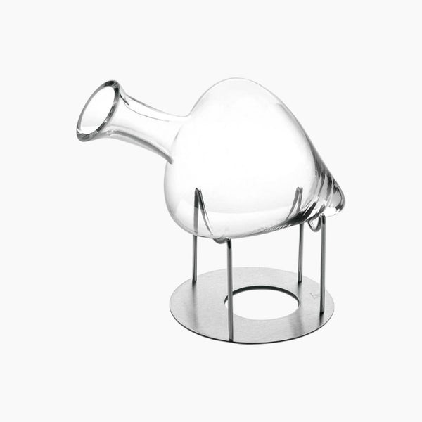 ديكانتر زجاجي شفاف من لا سبوزا، ارتفاع 29.5 سم، سعة 750 مل