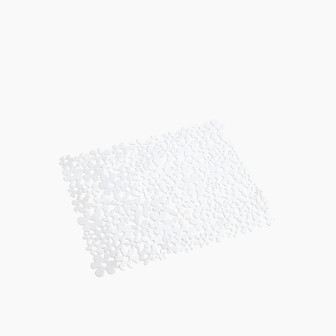 Wenko Flower Sink Mat - White Wenko Flower Sink Mat - White