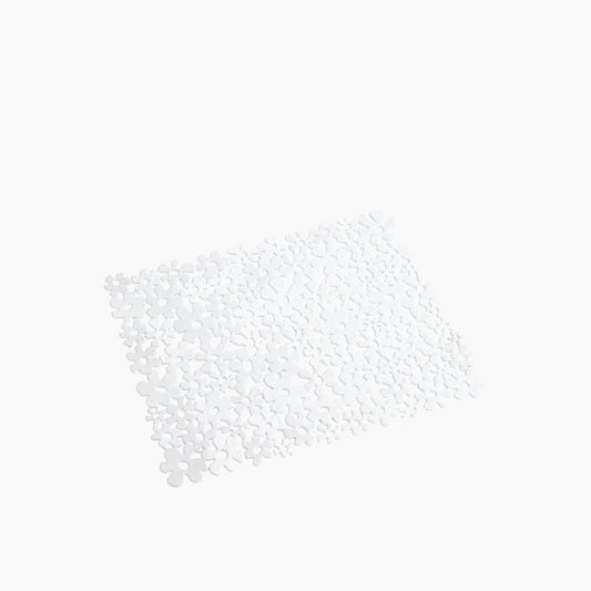 Wenko Flower Sink Mat - White