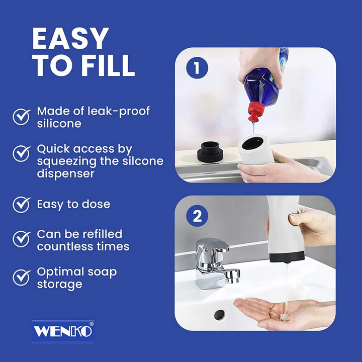 Wenko Easy Squeeze Dish Liquid Dispenser