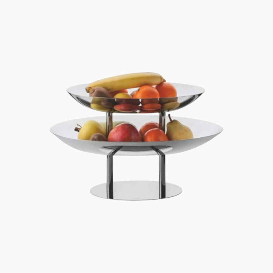 Mepra Elevated Two-Tier Oval Fruit Bowl