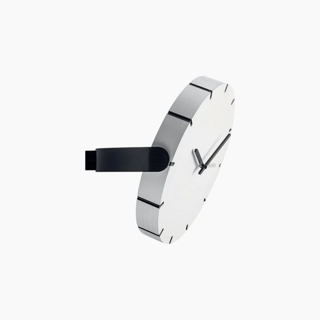 Guzzini Universal Clock minimalist white wall clock