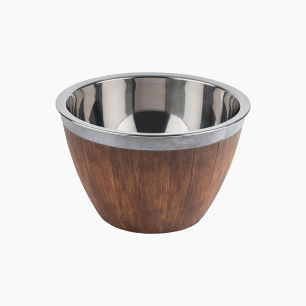 Aps Melamine Bowl Dia 26cm With Stainless Steel Insert