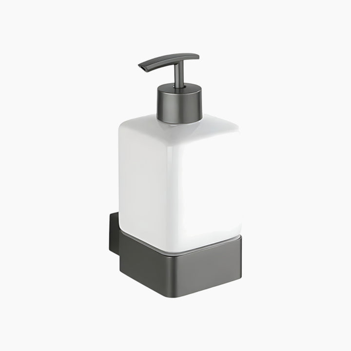 Wenko Montella rustproof liquid soap dispenser in anthracite
