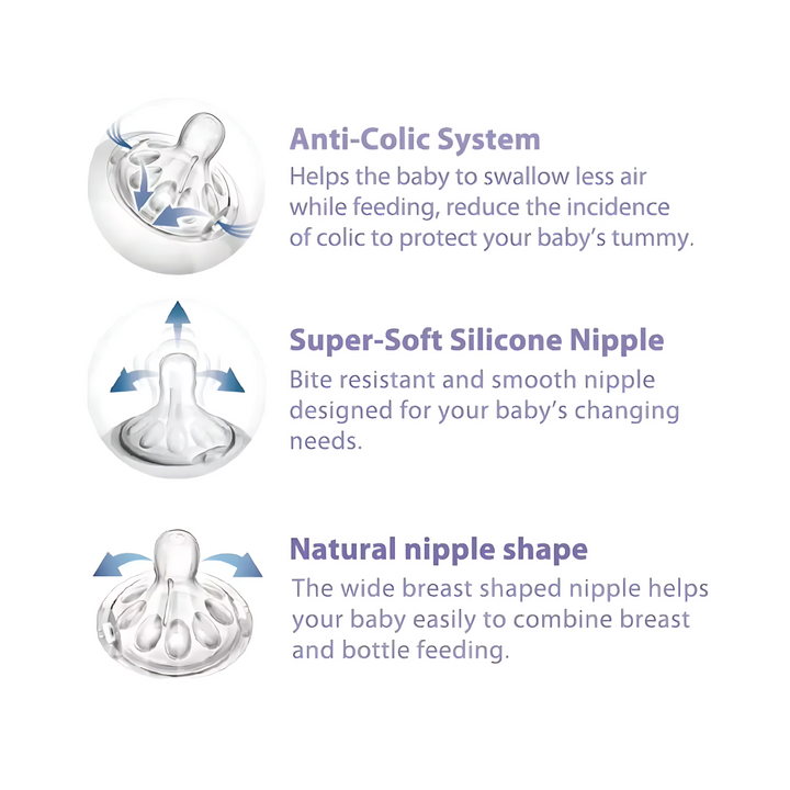Ababy Natural Feeding Bottle (0m+ 60ml/2oz)