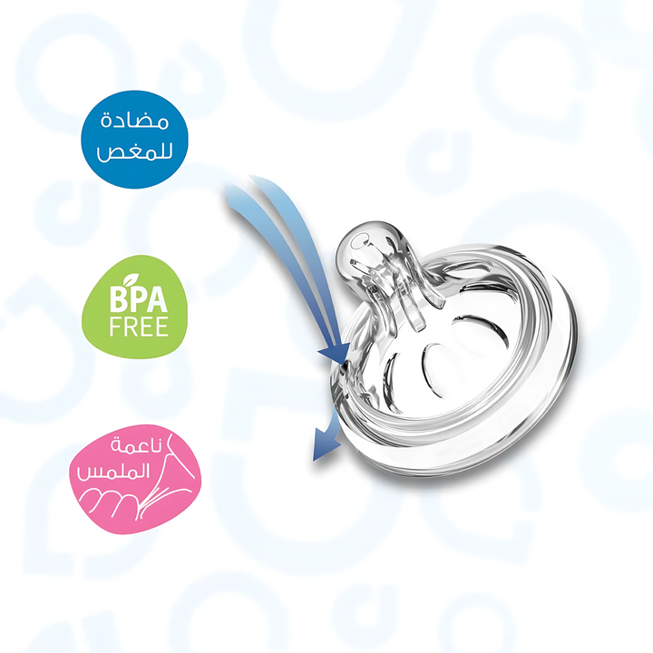 Ababy Borosilicate Glass Baby Natural Feeding Bottle (0m+ 120ml/4oz)