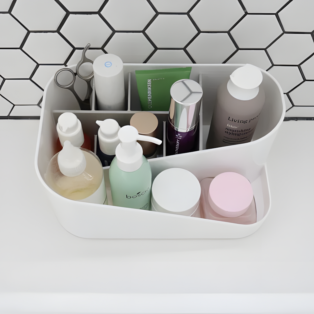 Umbra Glam hair tool organizer in white