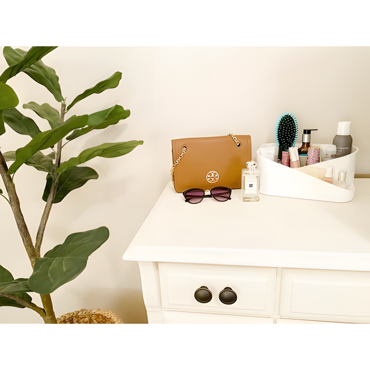Umbra Glam hair tool organizer in white