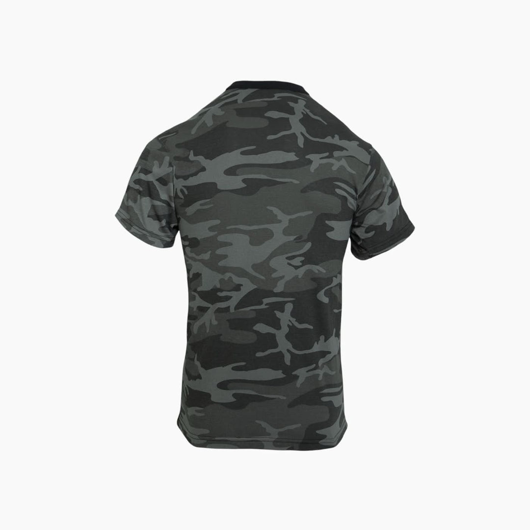 Rothco Black Camo T-Shirt - HUNA