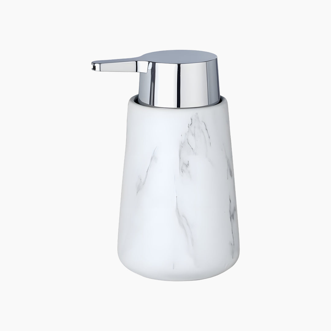 Wenko Adrada Liquid Soap Dispenser White Marble
