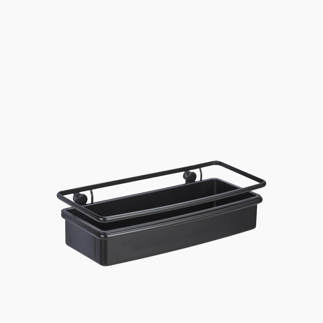 Wenko Molinella Stainless Steel Wall Shelf with Deep Basket