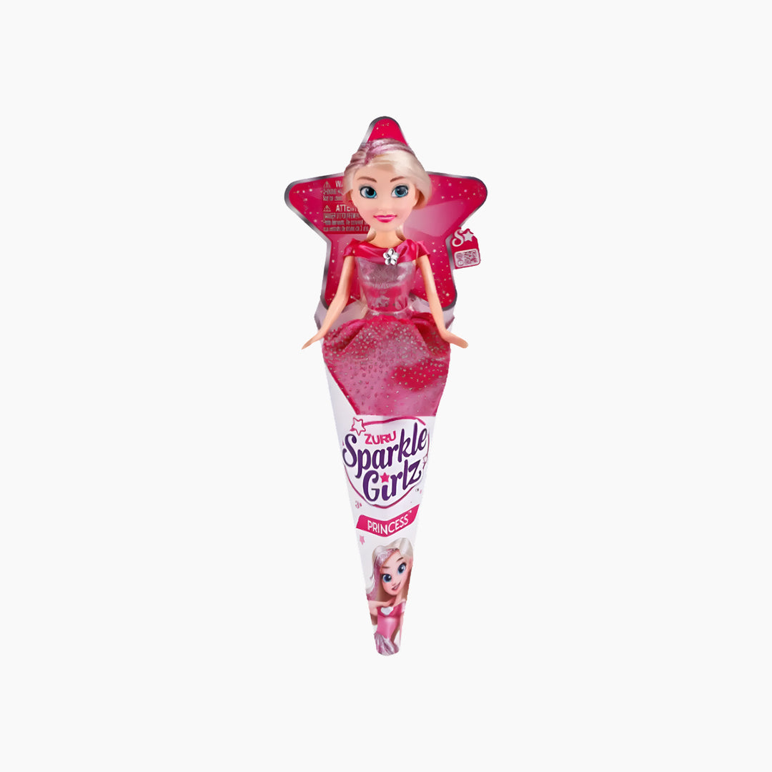 Zuru Sparkle Girlz princess doll in a cone