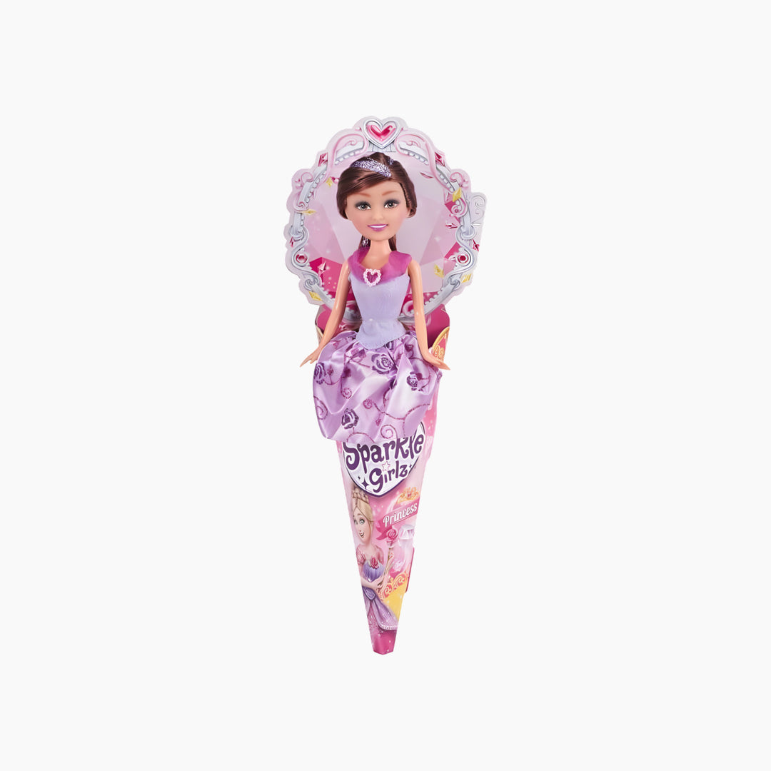 Zuru Sparkle Girlz princess doll in a cone