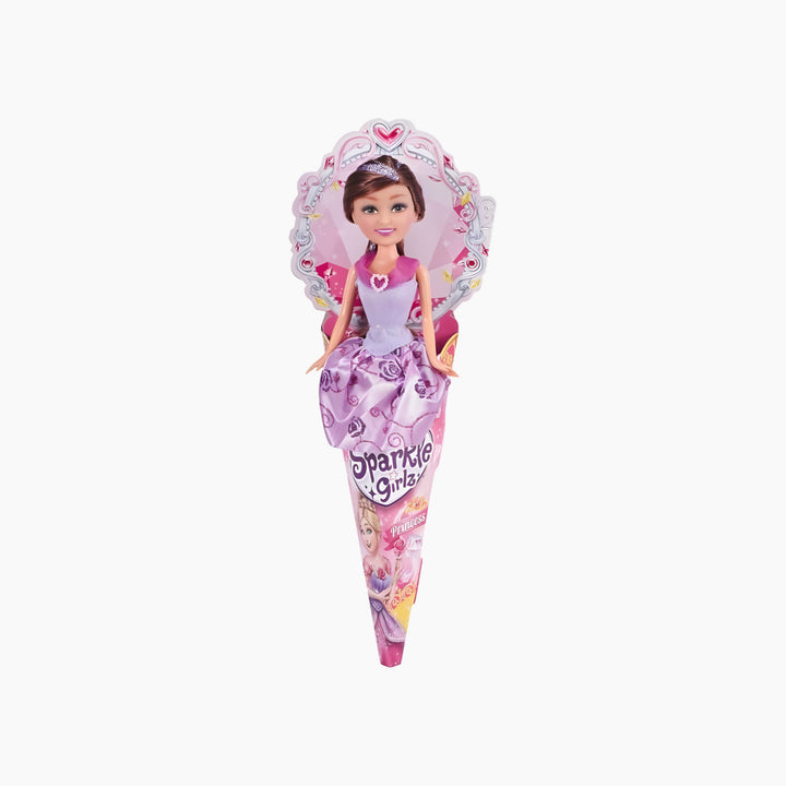 Zuru Sparkle Girlz princess doll in a cone