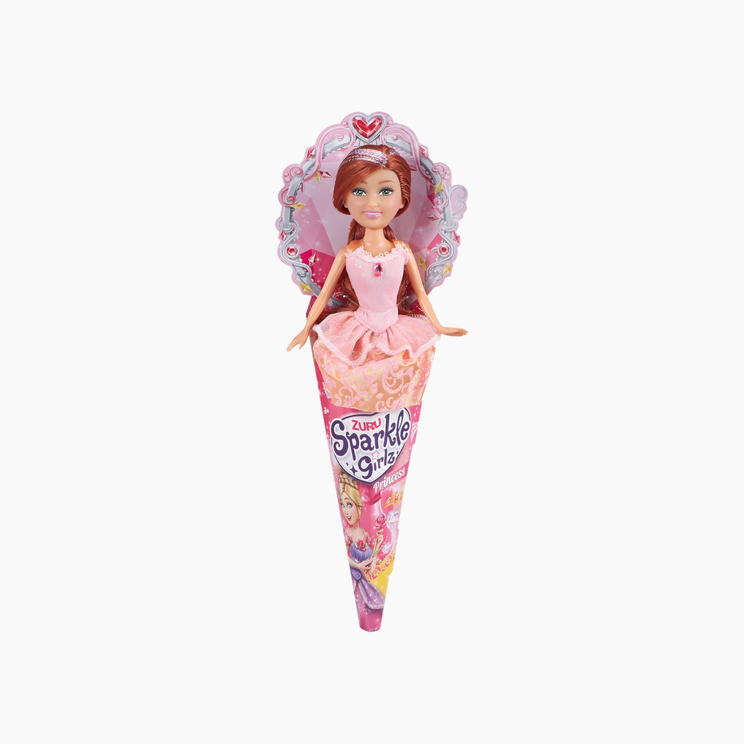 Zuru Sparkle Girlz princess doll in a cone