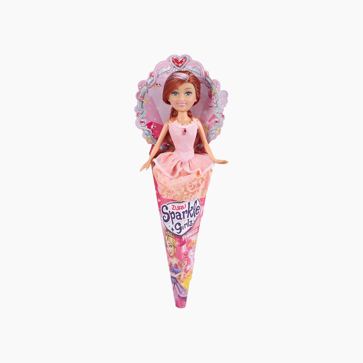 Zuru Sparkle Girlz princess doll in a cone