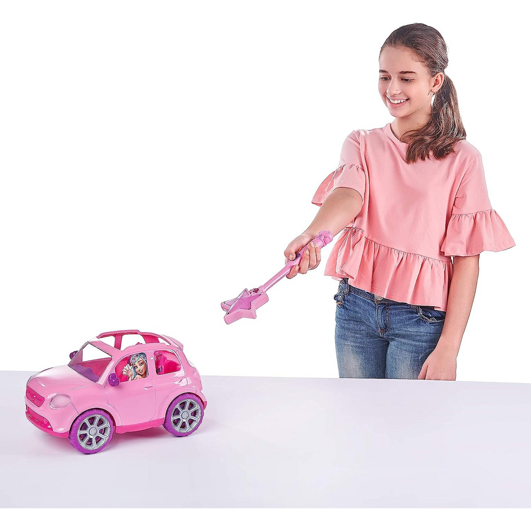 Zuru Sparkle Girlz radio control car with wrist-action steering wand