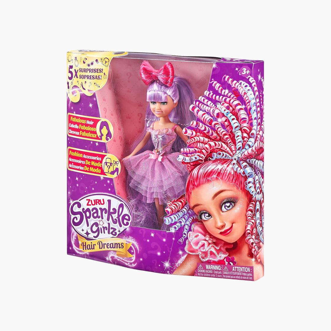 Zuru Sparkle Girlz Hair Dreams Ballerina Doll with colorful hair and sparkle outfit