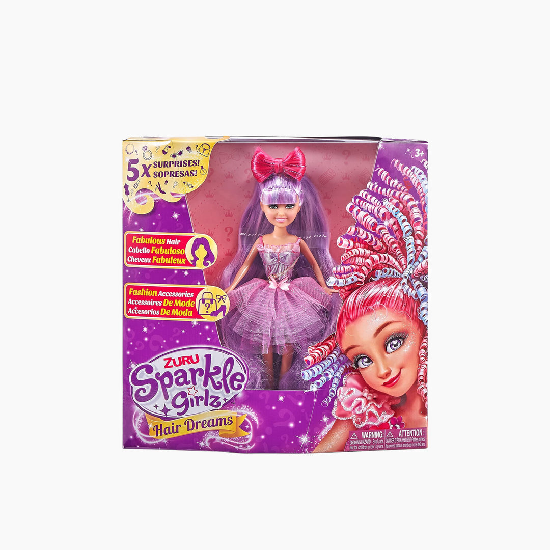 Zuru Sparkle Girlz Hair Dreams Ballerina Doll with colorful hair and sparkle outfit