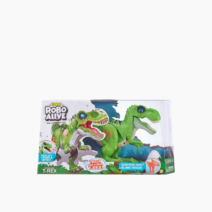 Zuru Robo Alive Attacking T-Rex toy with lifelike movement and sound