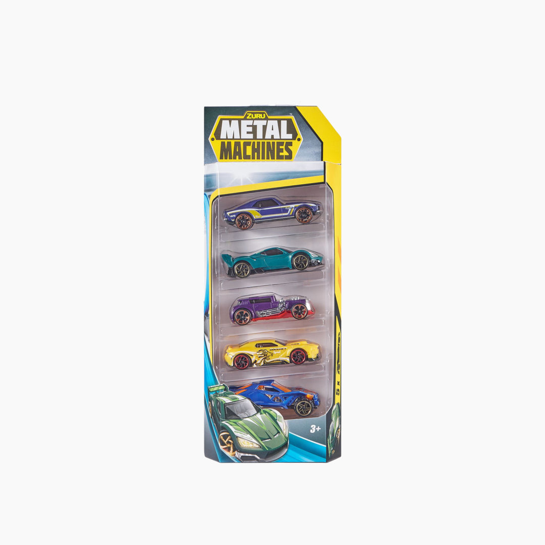 Zuru Metal Machines City Force Pack with 5 detailed 1:64 scale vehicles