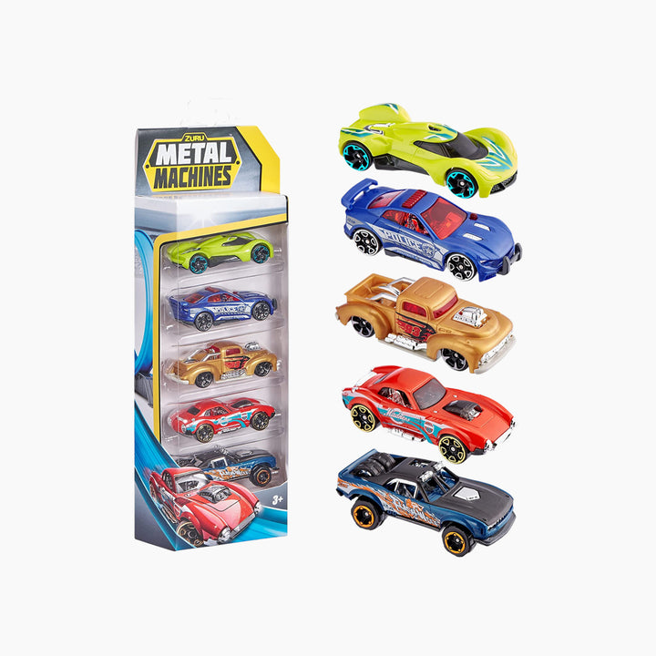 Zuru Metal Machines City Force Pack with 5 detailed 1:64 scale vehicles