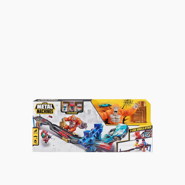 Zuru Metal Machines Gorilla Attack track set with one die-cast car