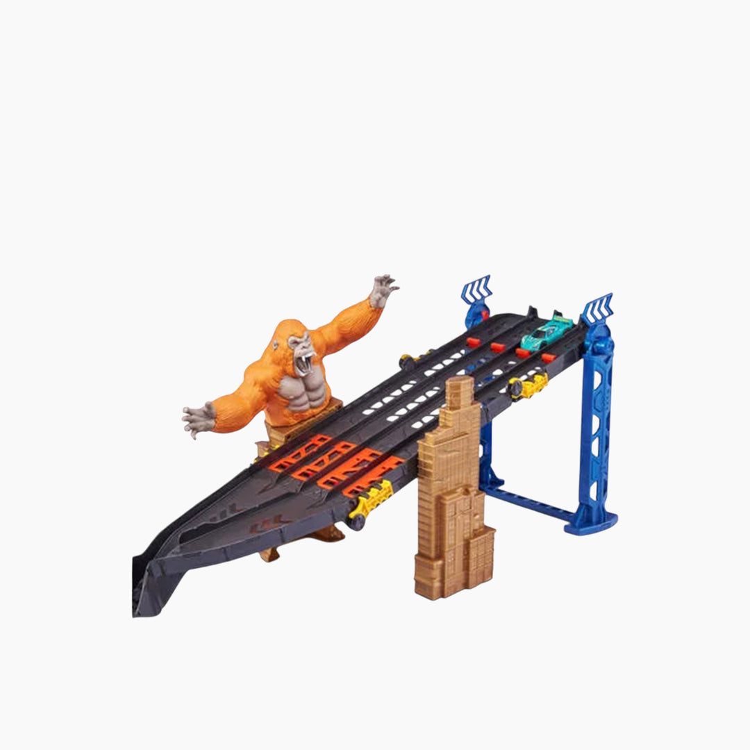 Zuru Metal Machines Gorilla Attack track set with one die-cast car