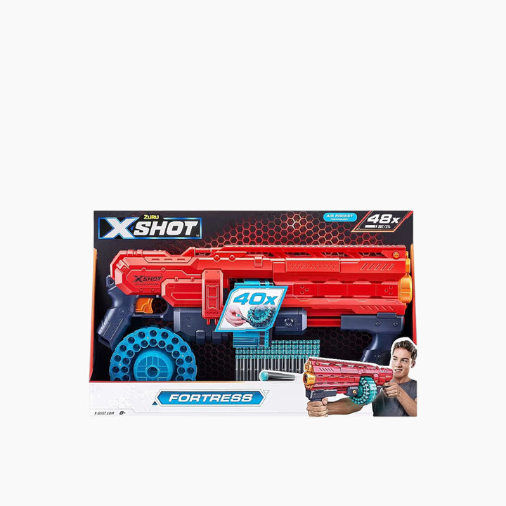 Zuru X-Shot Excel Fortress Blaster toy gun with 48 darts