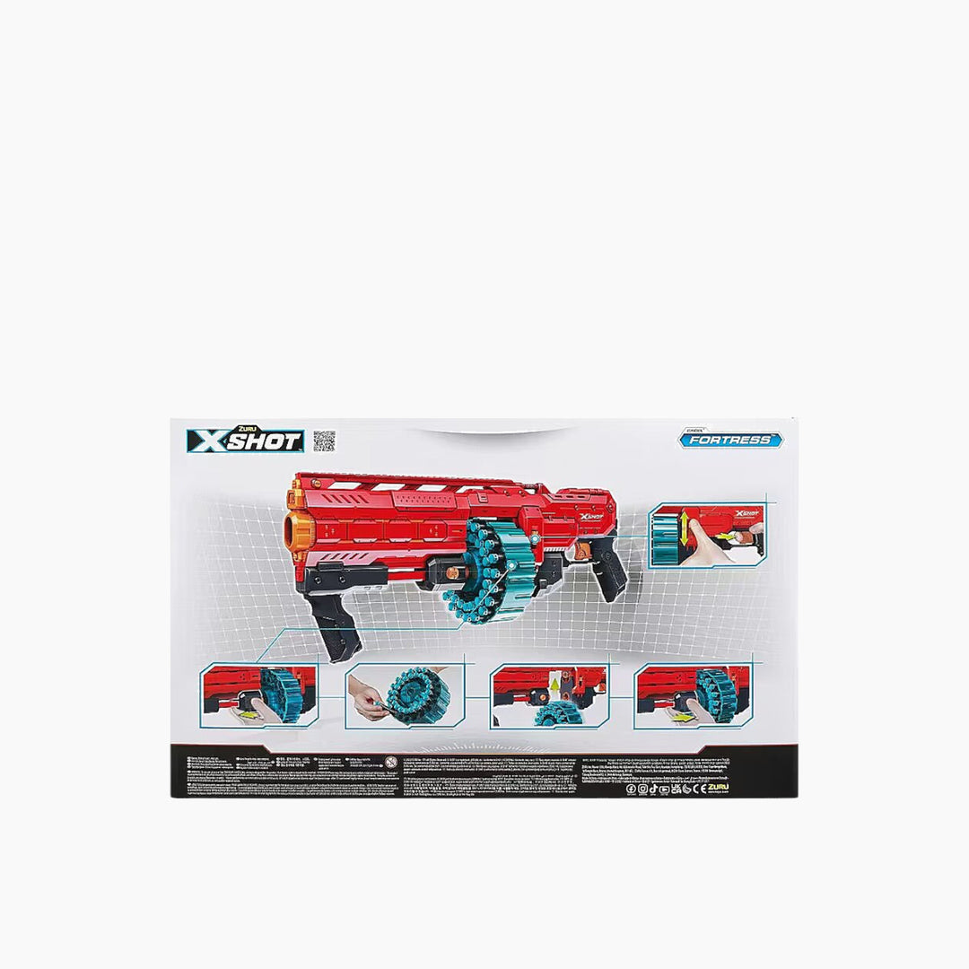Zuru X-Shot Excel Fortress Blaster toy gun with 48 darts