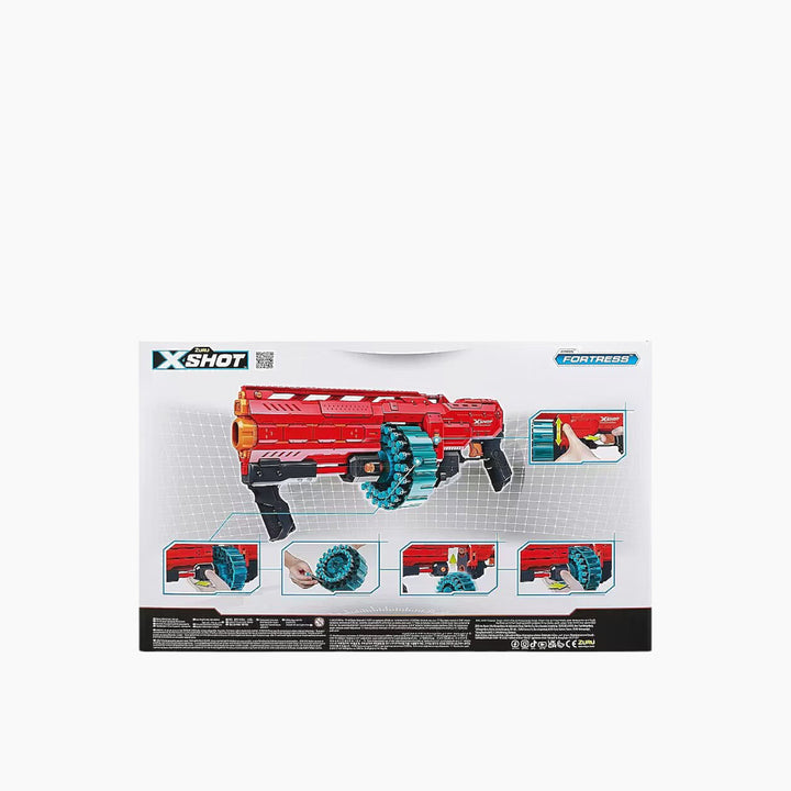 Zuru X-Shot Excel Fortress Blaster toy gun with 48 darts