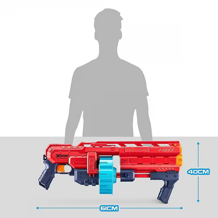 Zuru X-Shot Excel Fortress Blaster toy gun with 48 darts