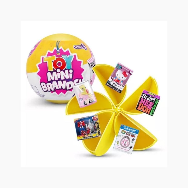 Zuru 5 Surprise-Toy Mini Brands Series 3 Collectible Toys - HUNA