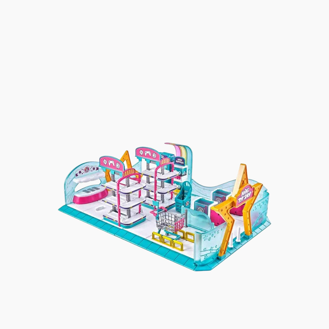 Zuru Mini Brands Series 2 toy store playset with surprise mini figures