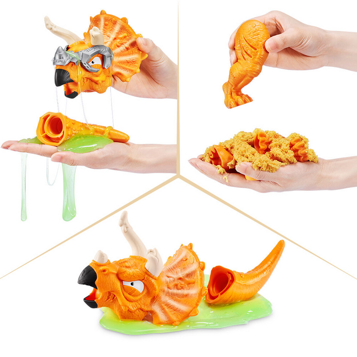 Zuru Smashers Dino Island T-Rex Battle Playset with over 50 surprises