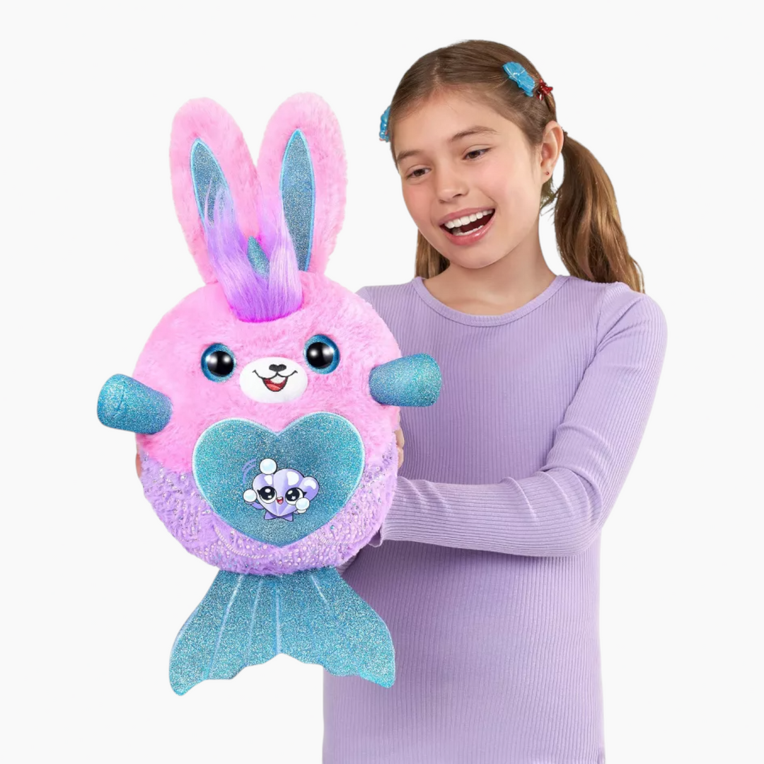 Zuru Rainbocorns Mermaidcorn Surprise S7 plush with glittery tail